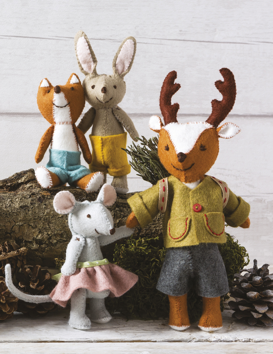 Felt Animal Families (Lapierre)