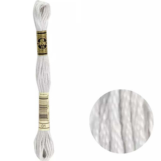 DMC Mouliné broderitråd • Grålige nyanser