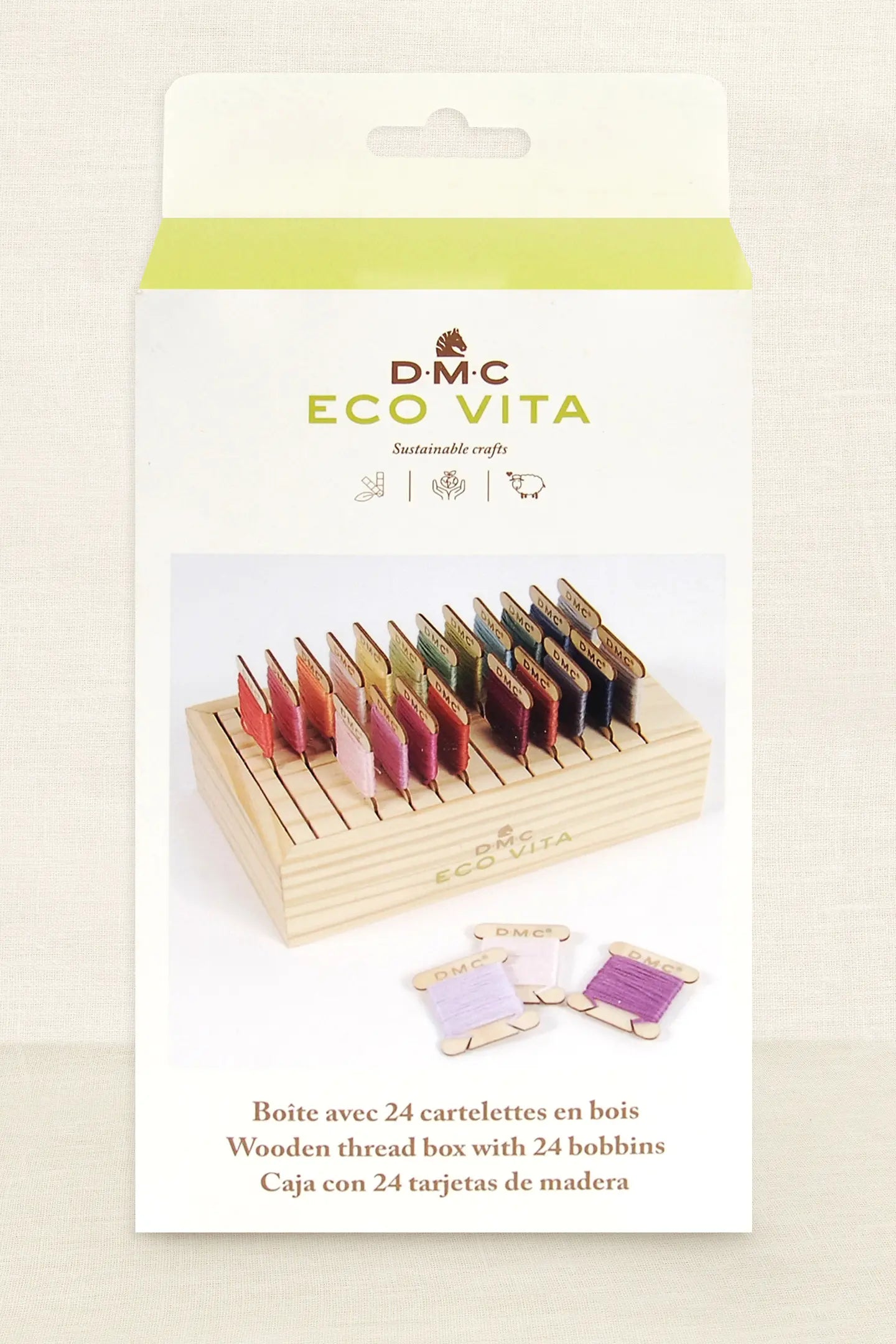 DMC Eco Vita oppbevaringsboks i tre