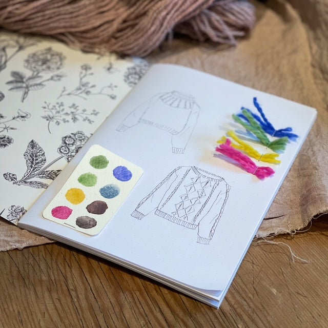 Notatbøker med dot grid A5