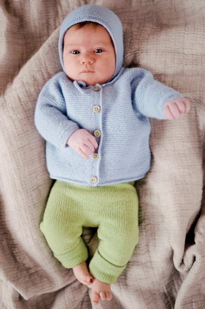 Lun Heddykyse til baby i Lun Merino*