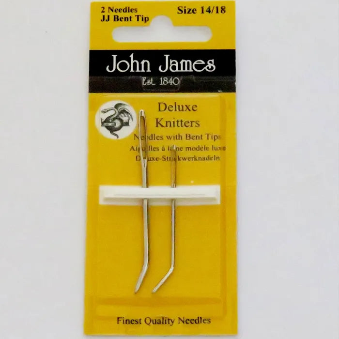 John James Deluxe strikkenåler (2 stk)