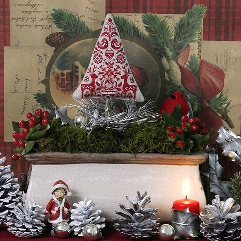 Histoire de Noël No 2 (julemotiver) broderimønster