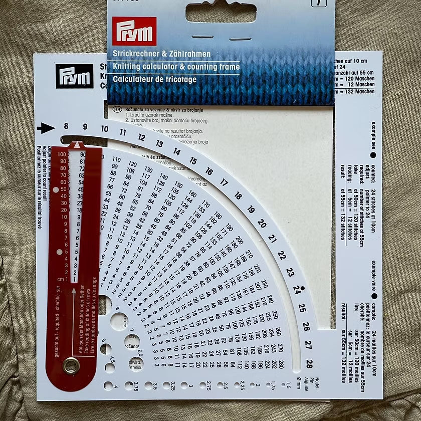 Prym strikkekalkulator