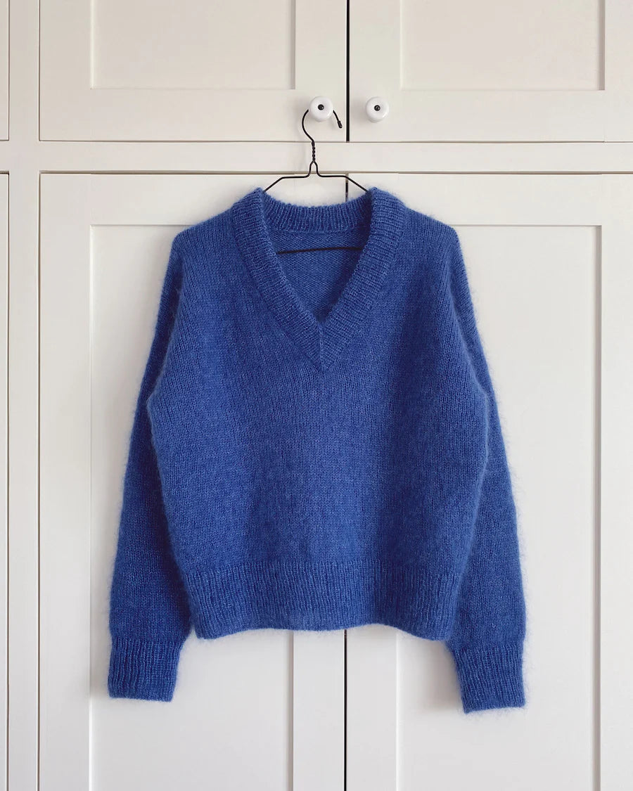 PetiteKnit Stockholm Sweater V-neck dame