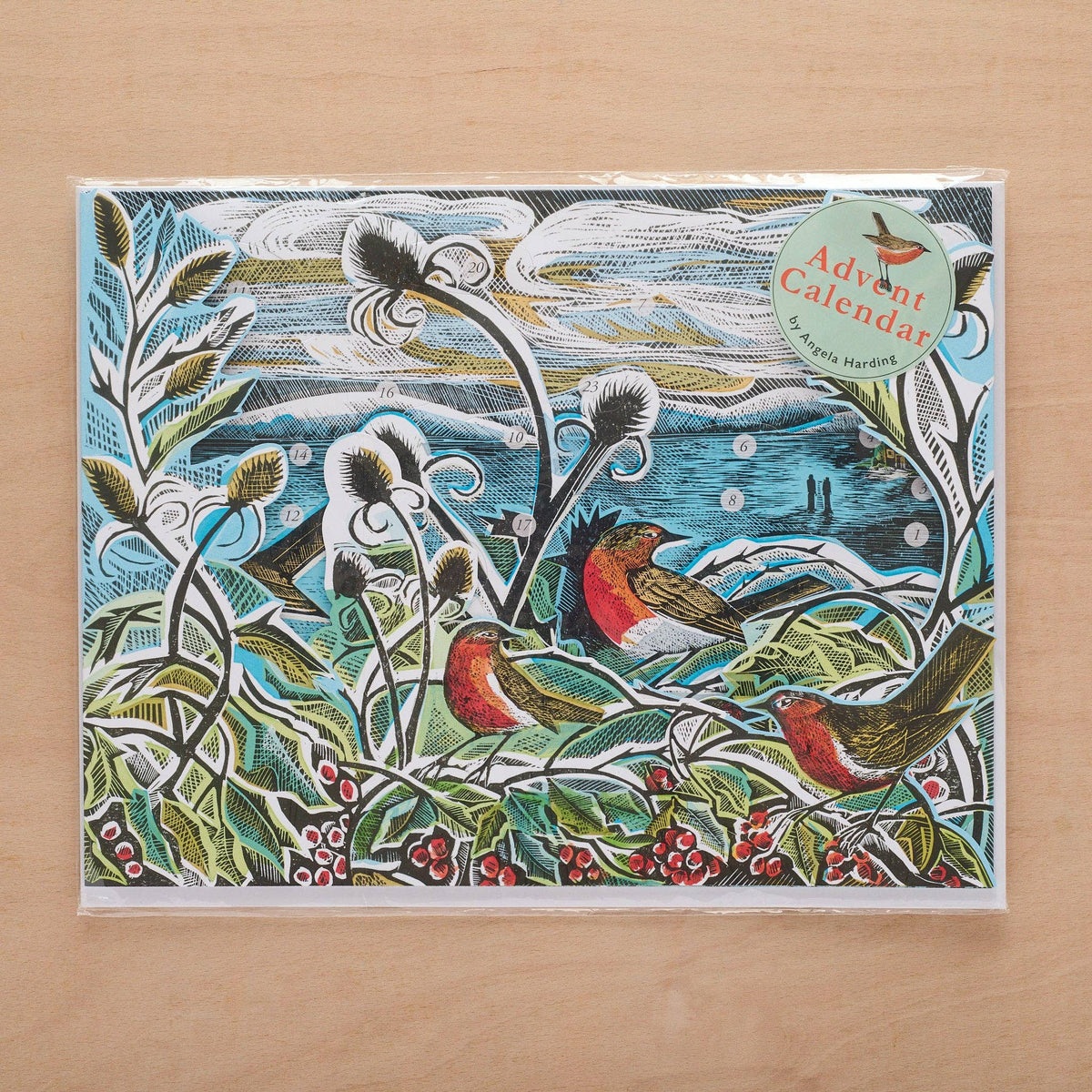 Mid Winter Robin Adventskalendar