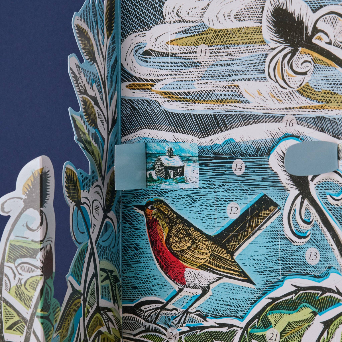 Mid Winter Robin Adventskalendar