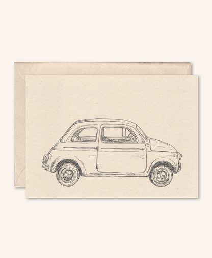 Kort med konvolutt: Fiat