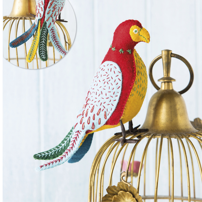 Folk Embroidered Birds (Lapierre)