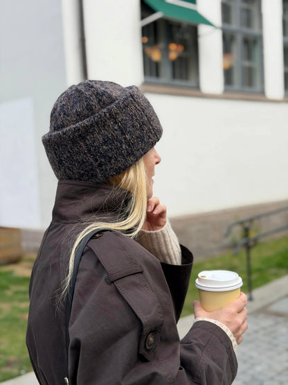Heia tweedlue i Fivel og Alpakka Lin*