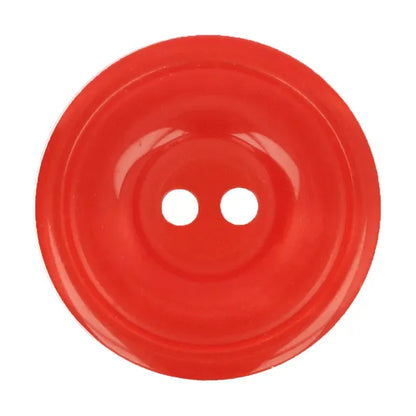 Glossy italienske knapper tomatrød