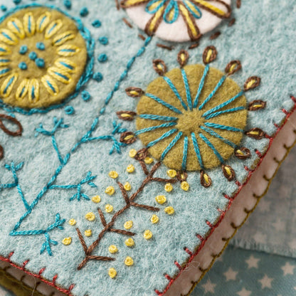Corinne Lapierre Nåleetui (filt + broderi)