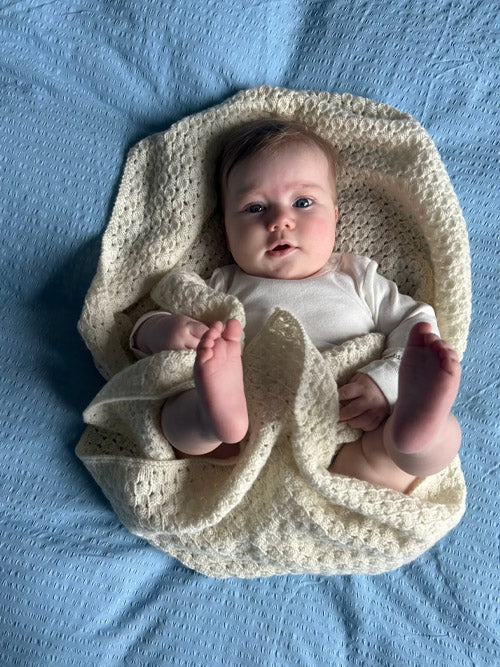 Aven babyteppe i Lun Merino*
