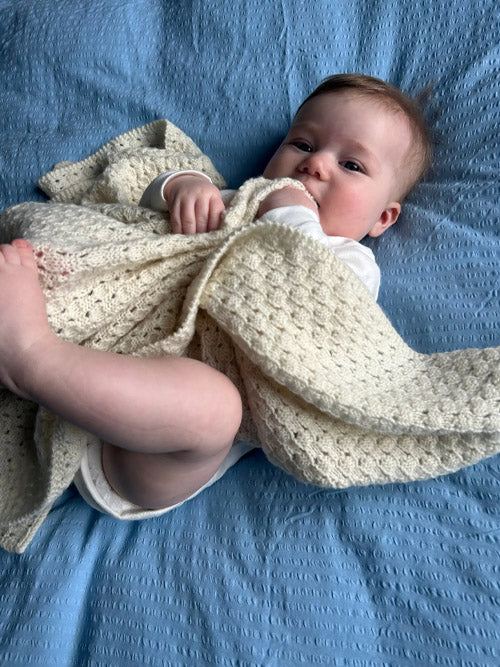 Aven babyteppe i Lun Merino*