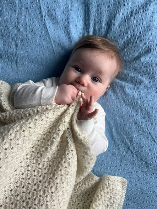Aven babyteppe i Lun Merino*