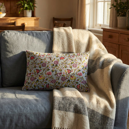 Indienne Bangalore Sajou Blue (broderimønster)