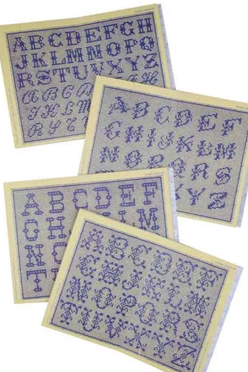 Maison Sajou broderimønstre blå serie