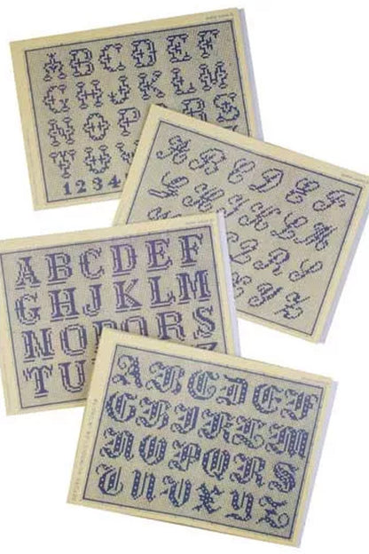 Maison Sajou broderimønstre blå serie