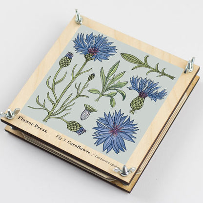 Blomsterpresse Firkantet