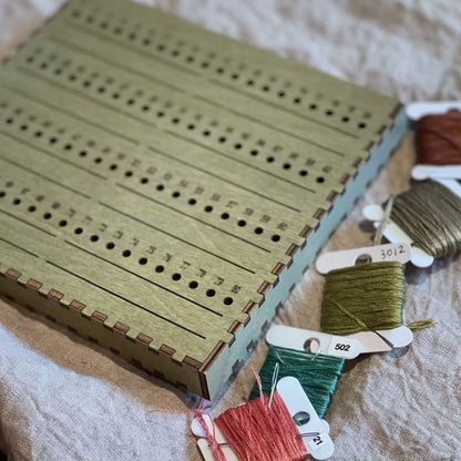 Organisering til broderinåler