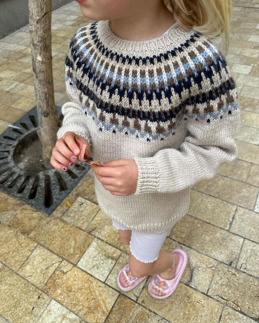 PetiteKnit Celeste Sweater 1-14 år