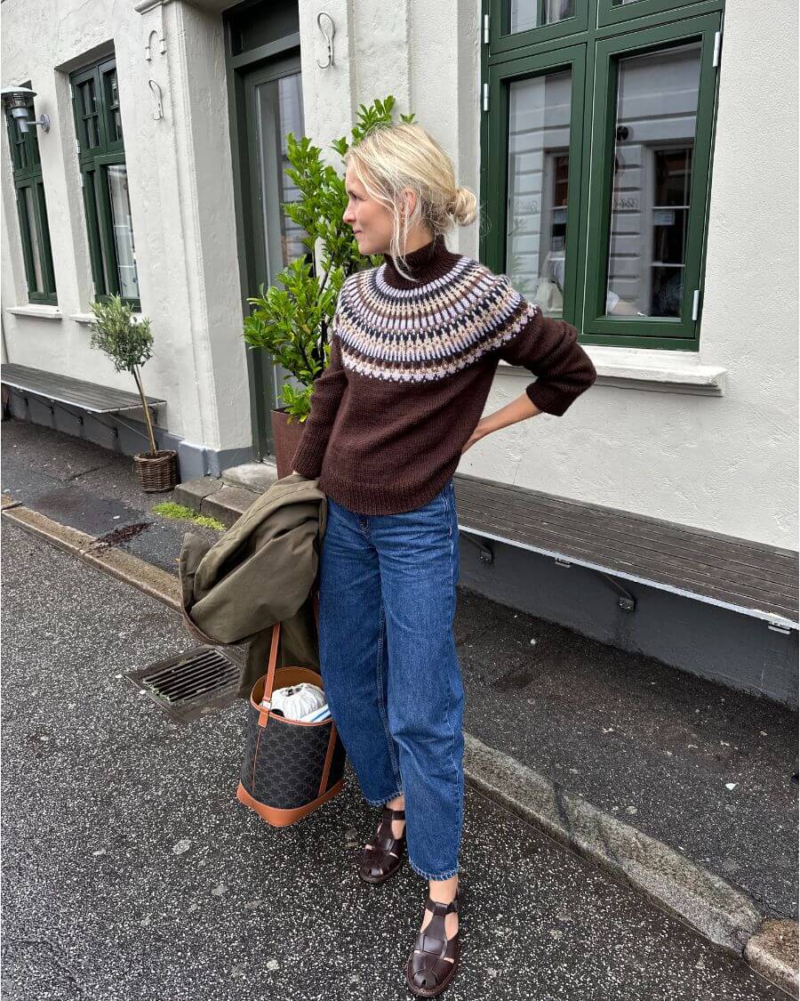 PetiteKnit Celeste Sweater dame
