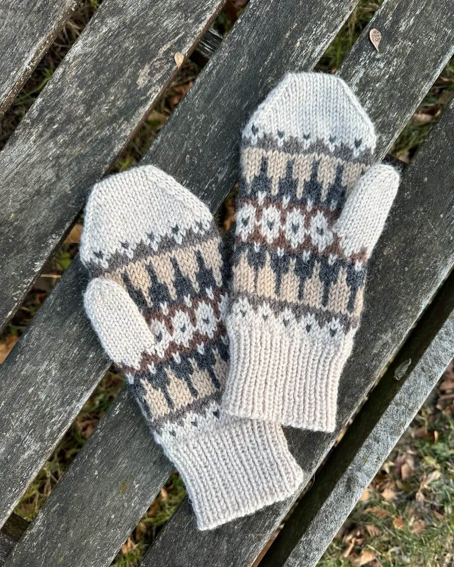 PetiteKnit Celeste Votter barn-voksen