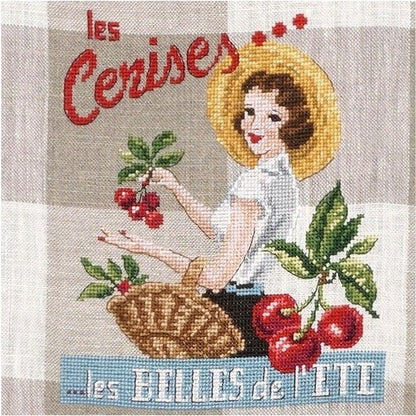 Les Belles de l´été (sommergleder) broderimønster