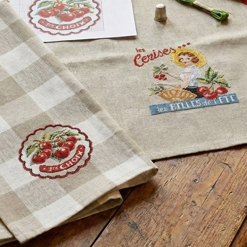 Les Belles de l´été (sommergleder) broderimønster
