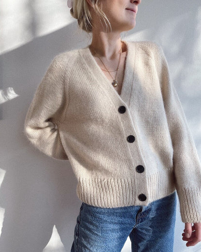 PetiteKnit Champagne Cardigan dame