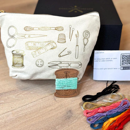 Broderisett: Oppbevaringspung