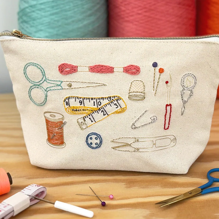 Broderisett: Oppbevaringspung