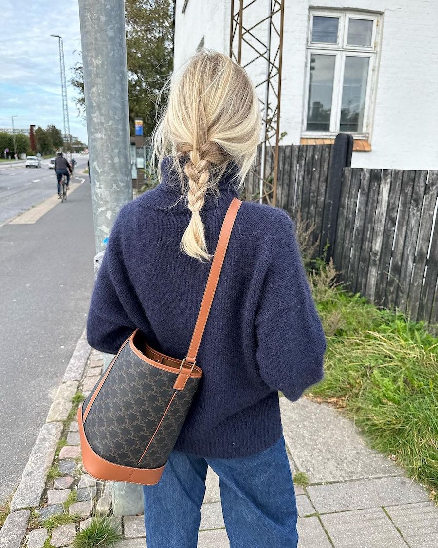 PetiteKnit Chestnut Sweater dame