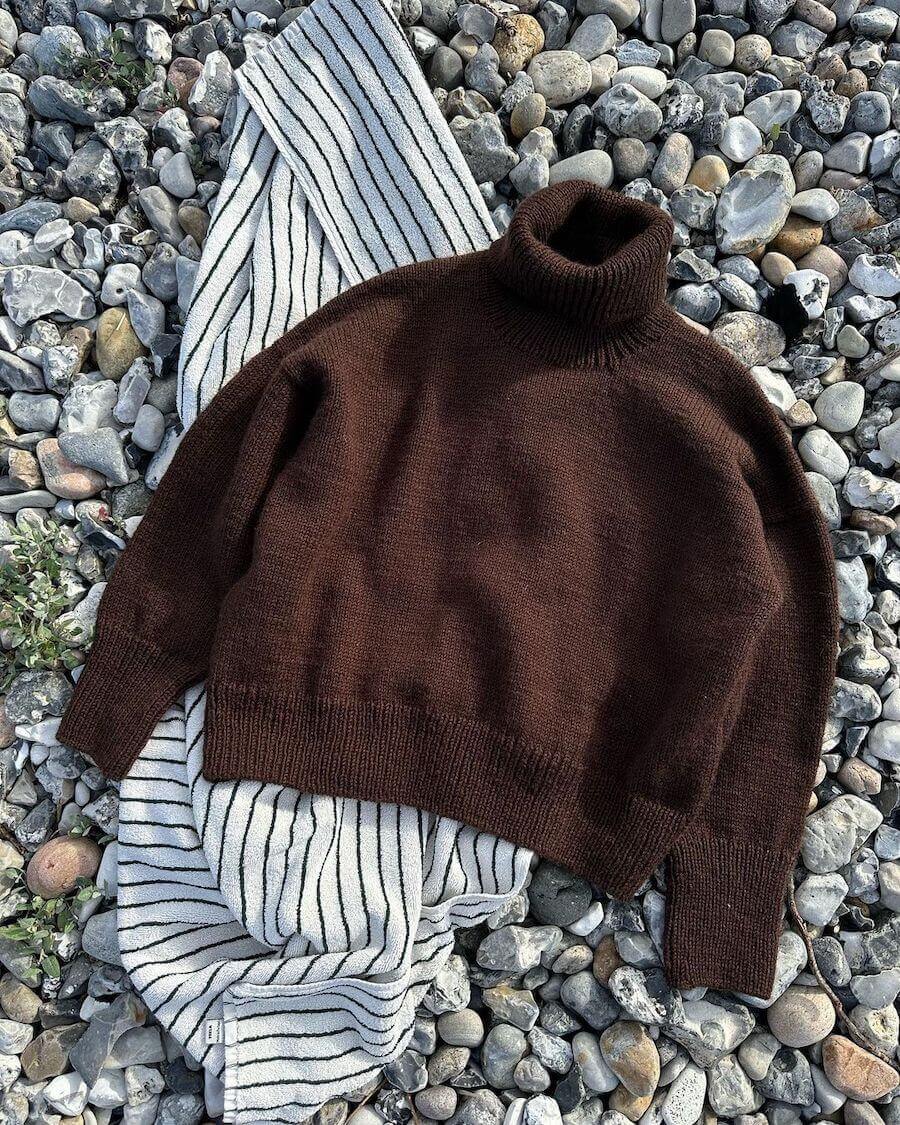 PetiteKnit Chestnut Sweater dame