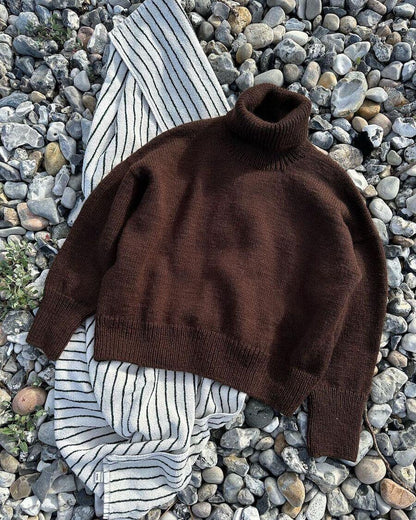 PetiteKnit Chestnut Sweater dame