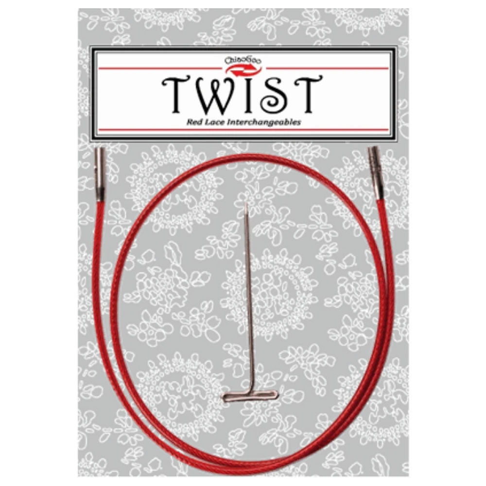 ChiaoGoo Red Lace Twist vaiere MINI (til pinner fra 1,5 til 2,5 mm)