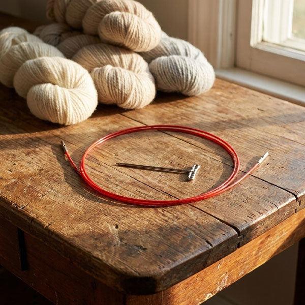 ChiaoGoo Red Lace Twist vaiere MINI (til pinner fra 1,5 til 2,5 mm)
