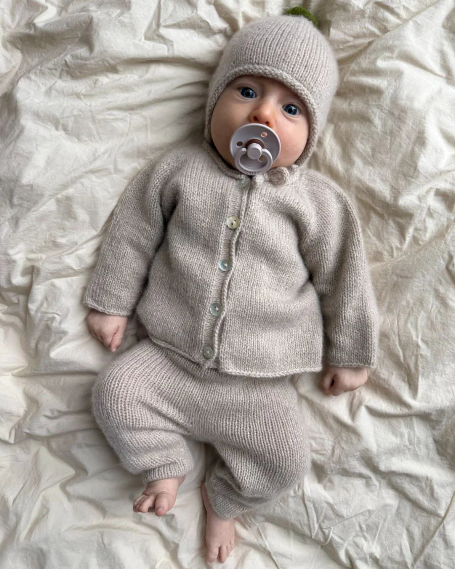 PetiteKnit Cleo Baby Set 0-24 mnd