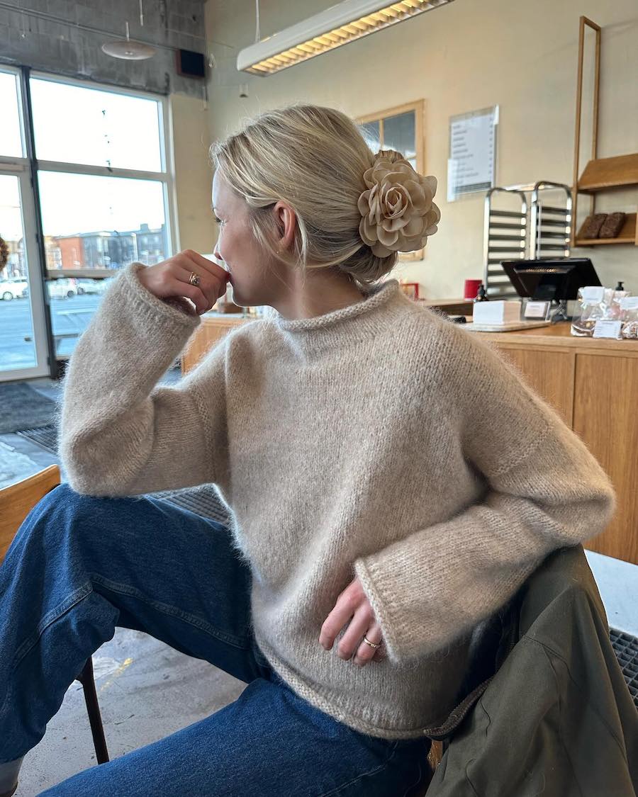 PetiteKnit Cloud Sweater dame