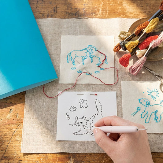 Overføringspapir for broderimønstre (Tracing paper)