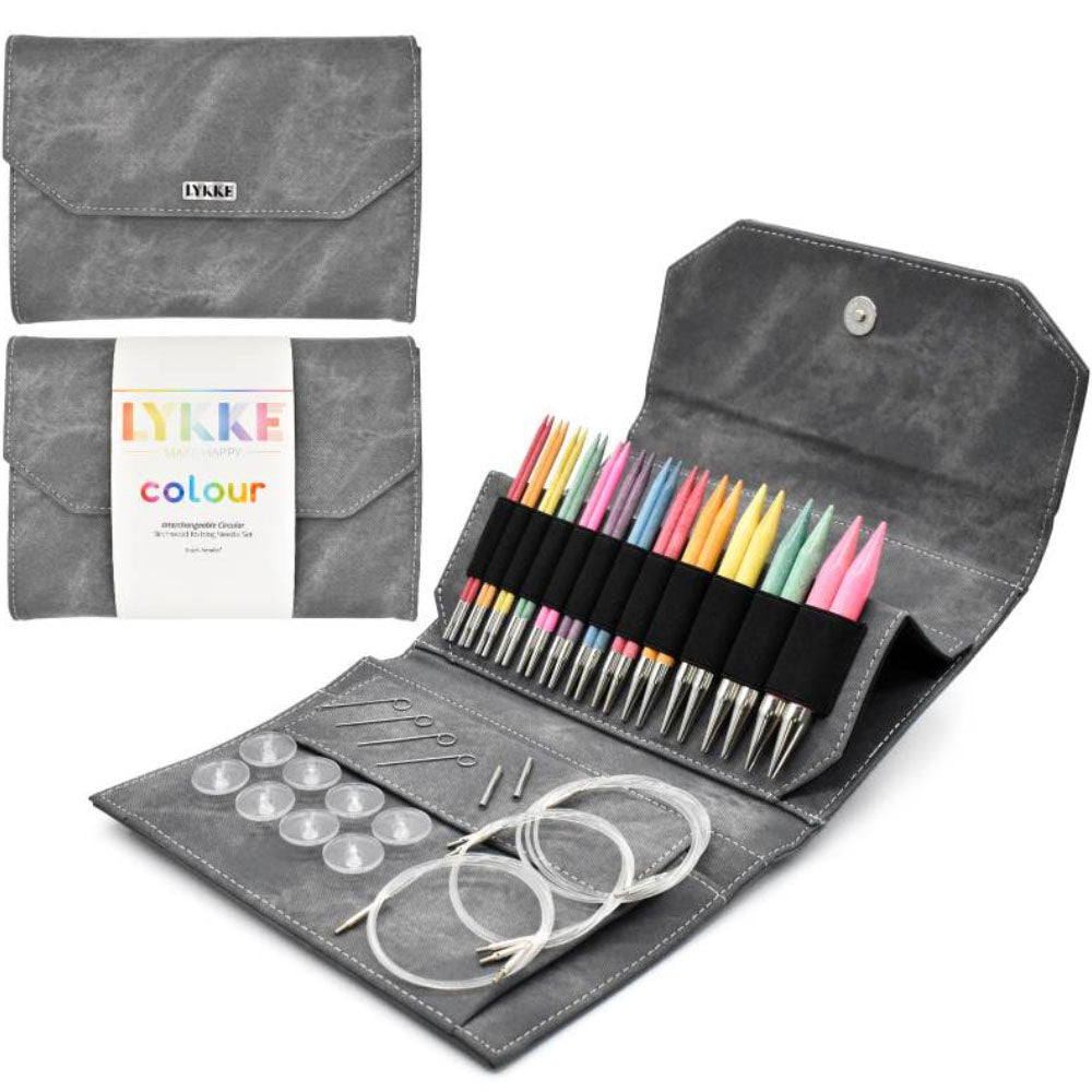 LYKKE Colour fullt sett lange pinner (12,5 cm)