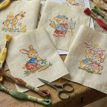 Copains d´Enfance (barndomsvenner) broderimønster