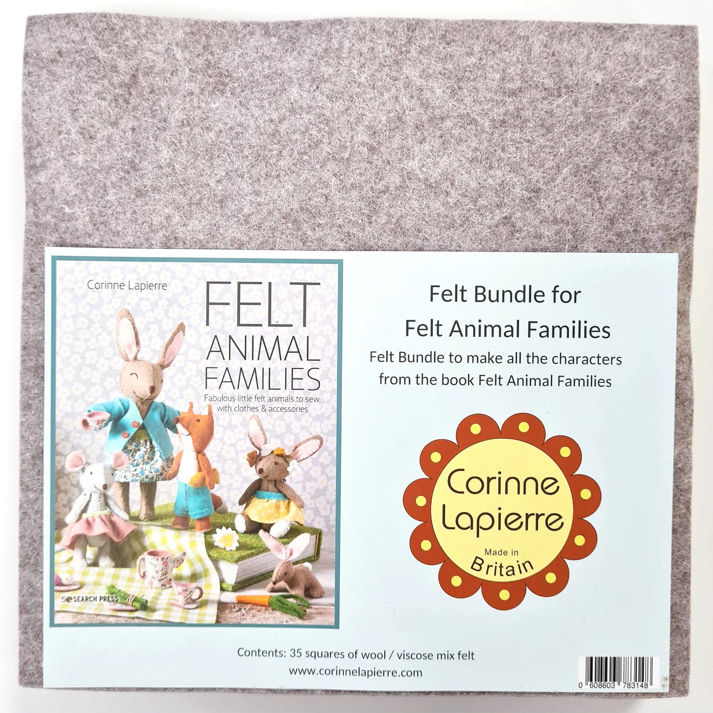 Felt Animal Families (Lapierre)