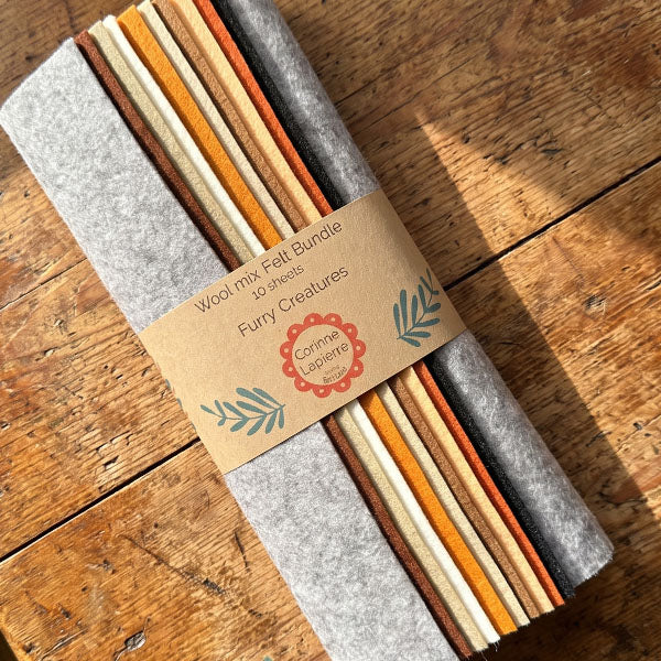 Corinne Lapierre Ullfilt Bundles (10 farger)