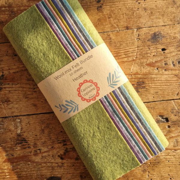 Corinne Lapierre Ullfilt Bundles (10 farger)
