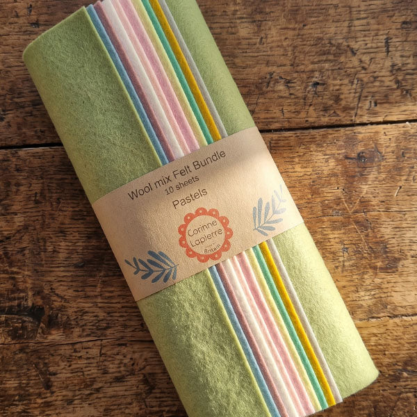 Corinne Lapierre Ullfilt Bundles (10 farger)