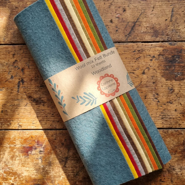 Corinne Lapierre Ullfilt Bundles (10 farger)