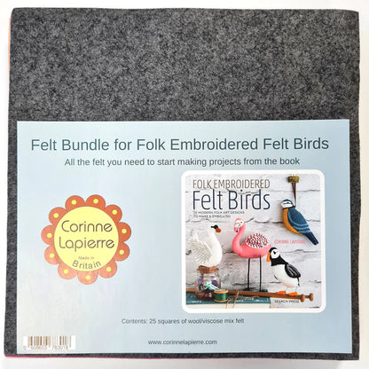 Folk Embroidered Birds (Lapierre)