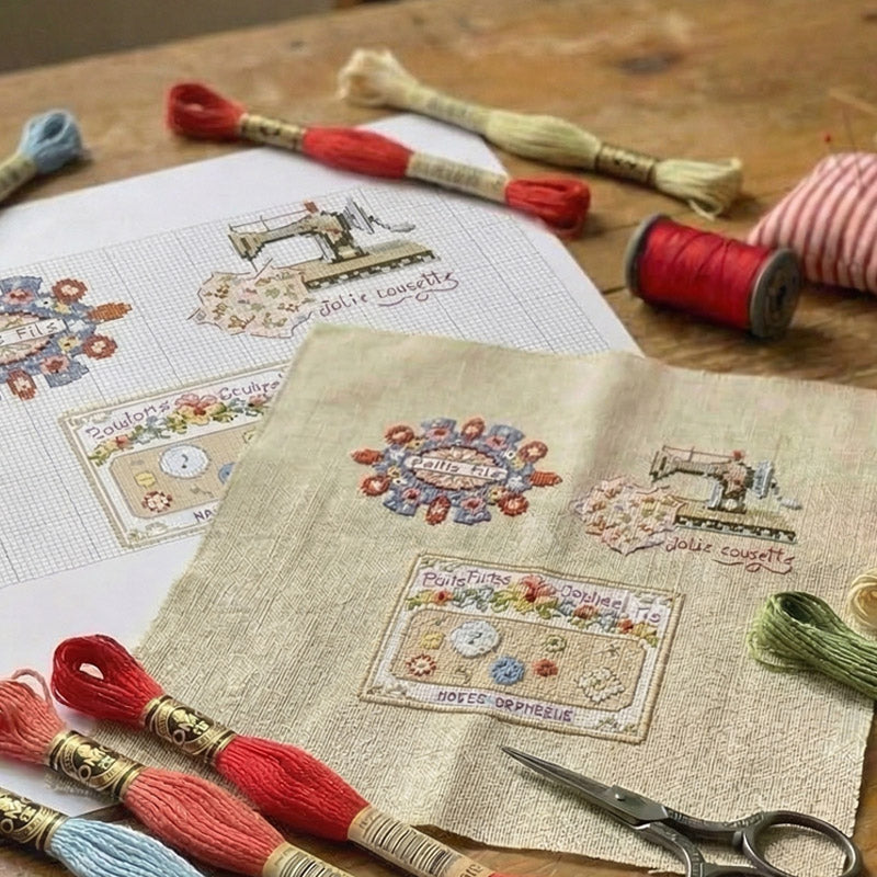 Jolie Cosette (håndarbeidstema) broderimønster