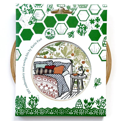 Cream Tea and Lace - Koselig soverom (broderisett)